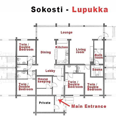 Prázdninový dům Sokosti - Lupukka By Interhome Saariselka